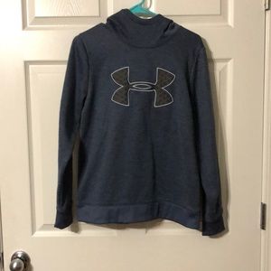 Blue  hoddie